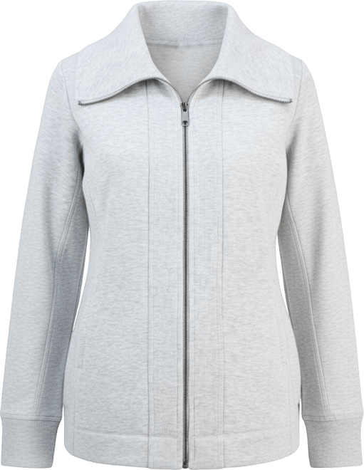 Petite Full-Zip Tunic Sweatshirt, Macy's Exclusive