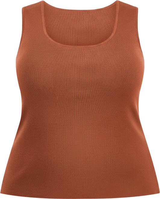 Plus Size Sleeveless Sweater