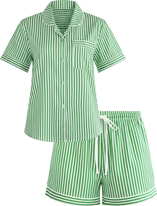 Women's Hepburn Gingham Short Pj Set