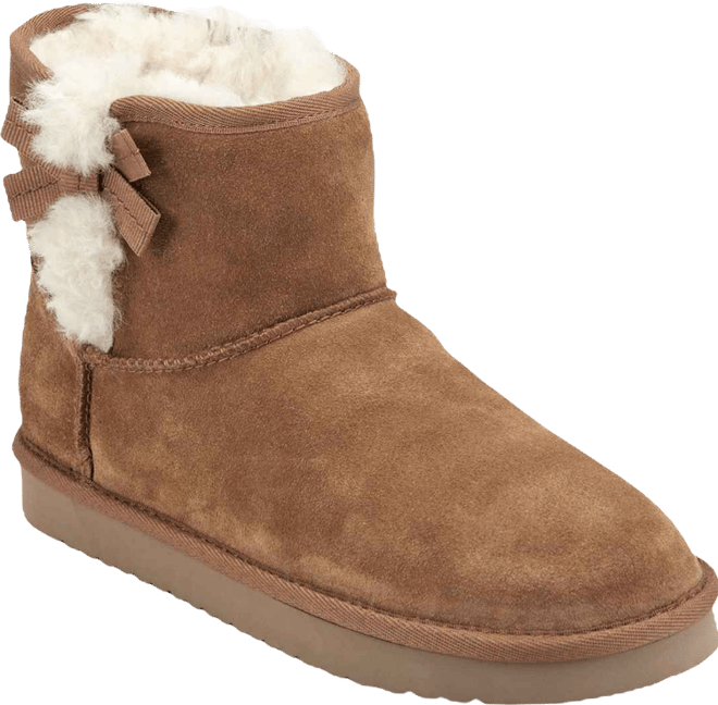 Women's Worldly Round Toe Casual Ankle Booties