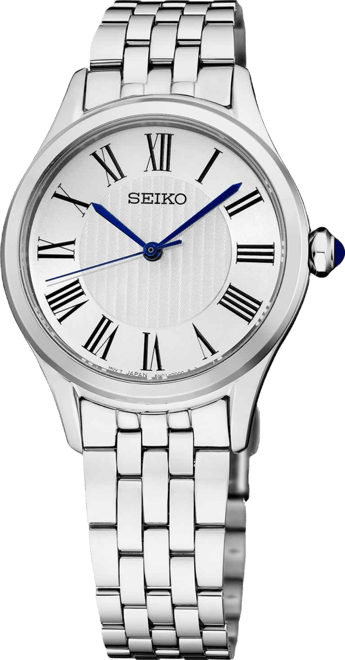 Women's Essentials Silver Stainless Steel Bracelet Watch, 29.6mm