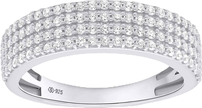 White Diamond Ring (1/2 ct. t.w.) in Sterling Silver