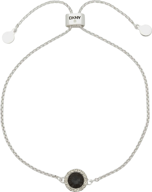 Glass Stone Inlay Dynamic Slider Bracelet