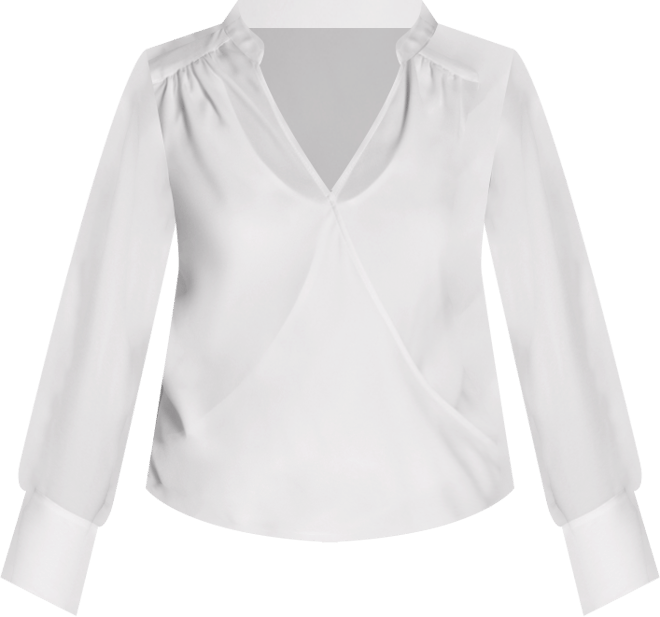 Women's Long-Sleeve Hi-Low Top