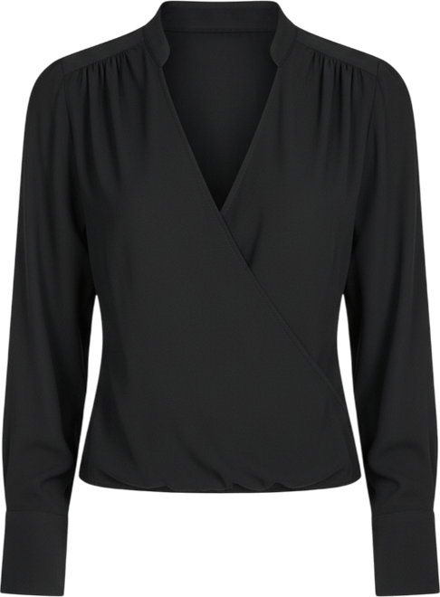 Women's Long-Sleeve Hi-Low Top