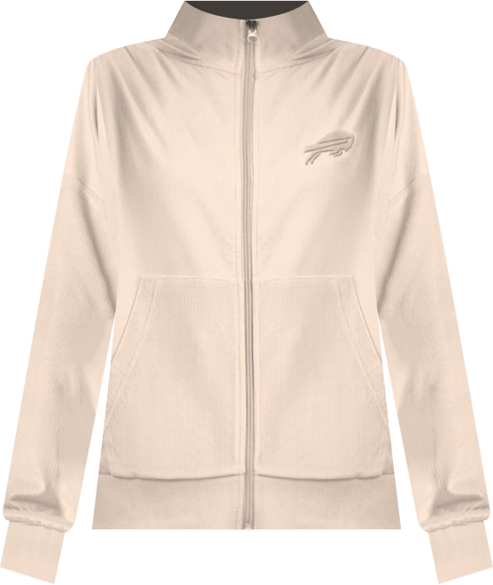 Women's Tan Buffalo Bills Rookie Full-Zip Hoodie