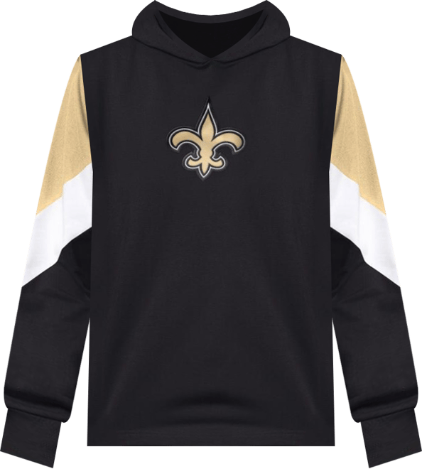 Women's Black New Orleans Saints Scrimmage Hoodie