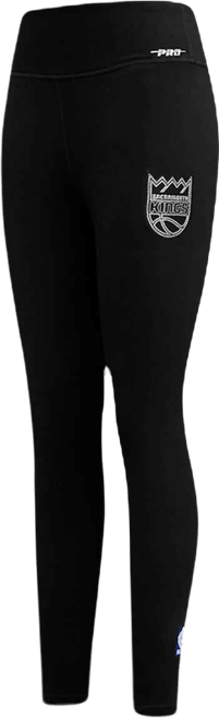 Women's Black Sacramento Kings Paint the City Tri-Blend Jersey Leggings