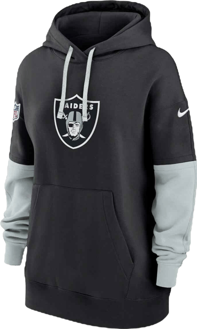 Women's Black Las Vegas Raiders Sideline Essential Hoodie