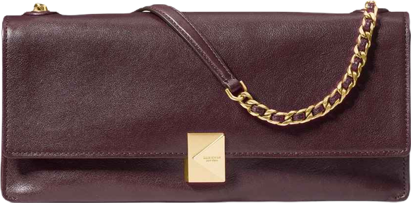 Deco Fine Grain Leather Soft Shoulder Bag