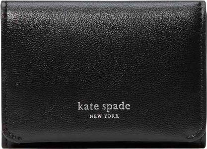 Halo Fine Grain Leather Card Case Trifold Wallet