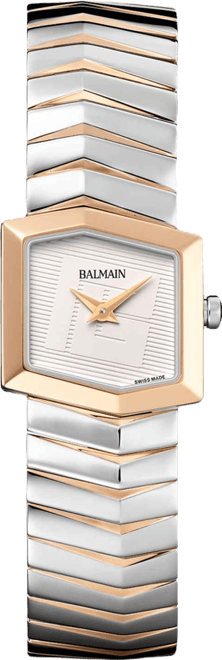 Women's Swiss Teffetas Two-Tone Stainless Steel Bracelet Watch 35mm