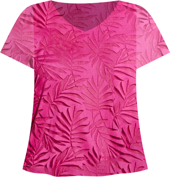 Women's Elora Burnout Top