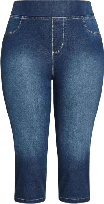 Women's Butter Denim Pull On Crop Jean