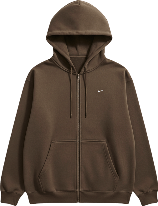 Nike Solo Swoosh Men's Full-Zip Fleece Hoodie
