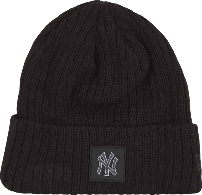Shop New Era New York Yankees Rubberized Knit Beanie 60833855