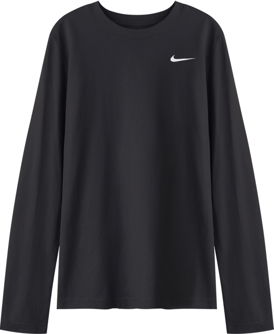 Men's Relaxed-Fit Long-Sleeve Fitness T-Shirt