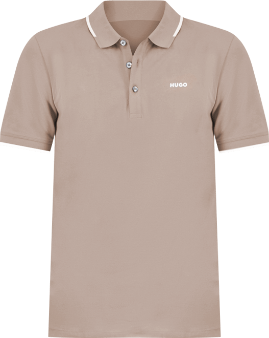 Men's Dinoso Contrast-Tip Polo Shirt