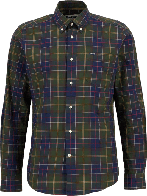 Men's Wetherham Tailored Fit Tartan Shirt