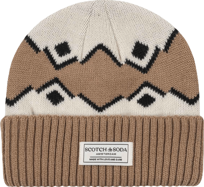 Men's Fair Isle Cuff Beanie