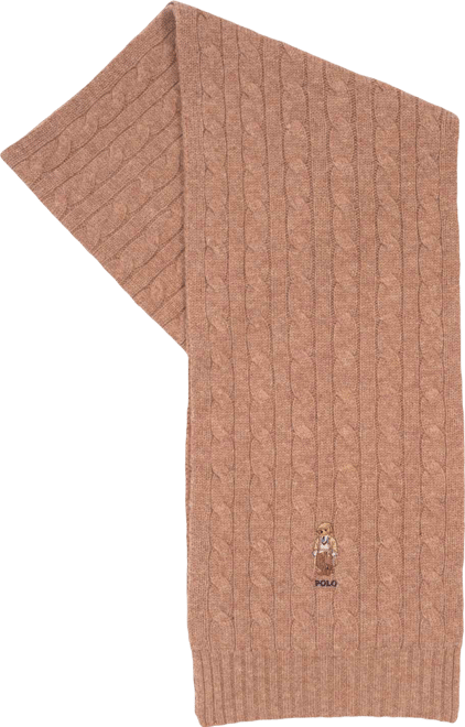 Men's Charles Bear Cable Scarf