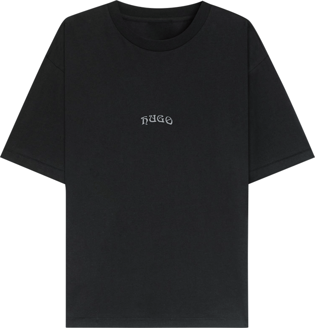 Men's Dadsu Oversized Short-Sleeve Logo Graphic Crewneck T-Shirt