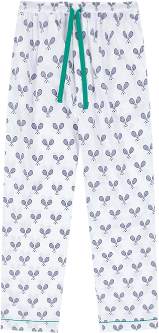 Men's Hepburn Gingham Mint Pj Pants