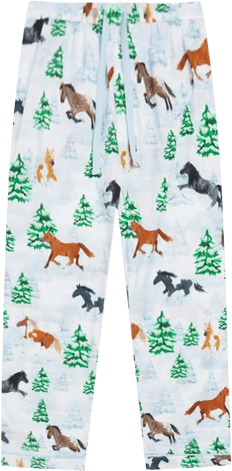 Men's Hepburn Gingham Mint Pj Pants