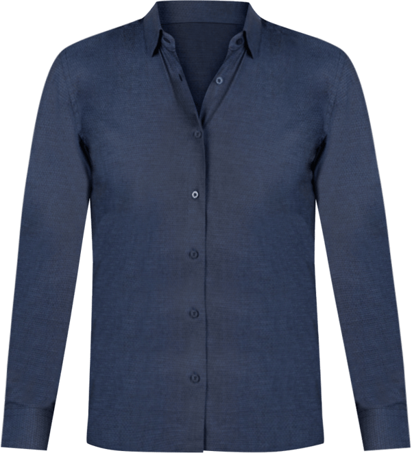 Men's Solid Slim-Fit Dress Shirt