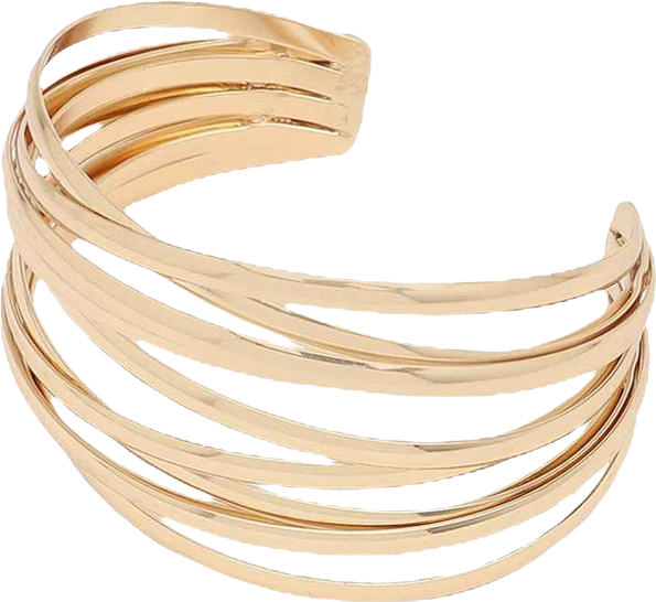 Women's Overlap Cuff Bracelet