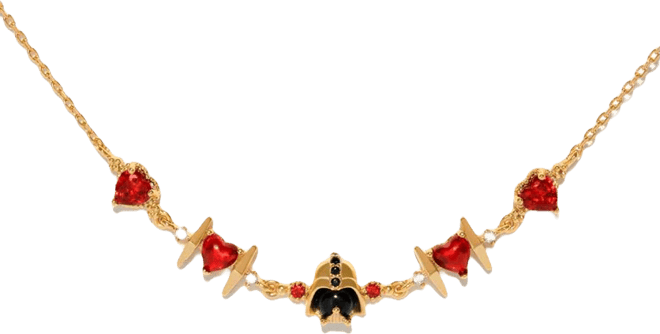 Star Wars Crystal Lord Vader Gold Plated Bracelet