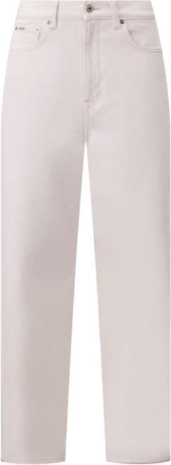 Women's Seamed High-Rise Barrel Jeans