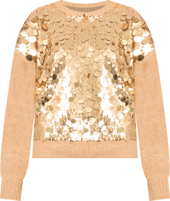 Women's Multi Paillette Crewneck Sweater