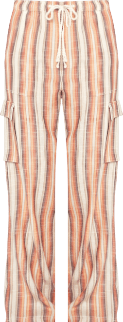 Women's Precious Striped Cargo pants