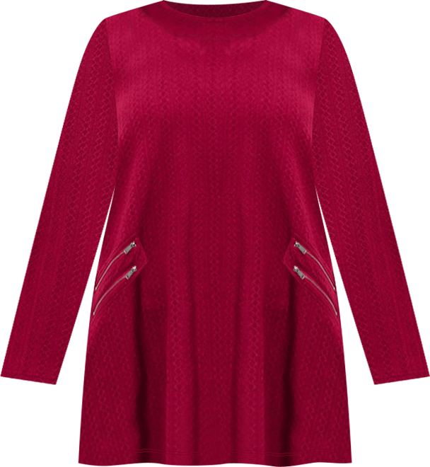Women's Alina Hacci Zip Detail Tunic