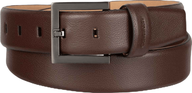 Fe Harness Buckle Embossed Belt