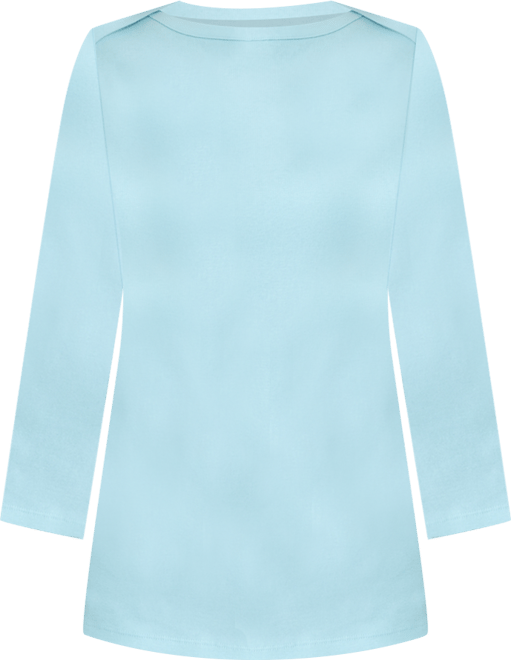 Women's Pima Cotton 3/4-Sleeve Boat-Neck Top, Created for Macy's