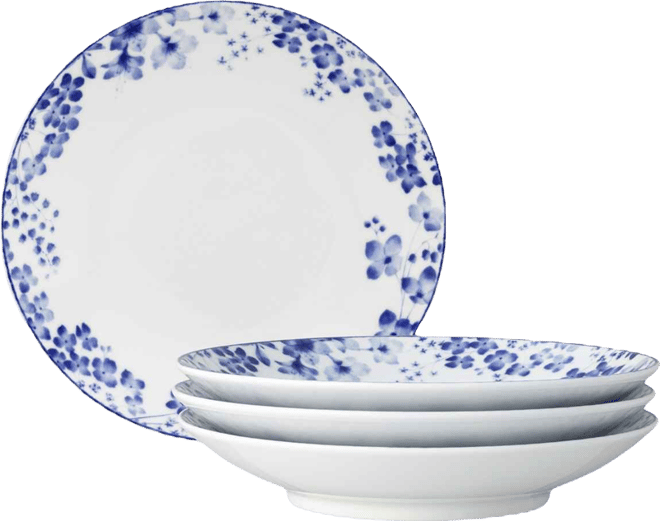 Bloomington Road Pasta Bowl, Set of 4, Service For 4