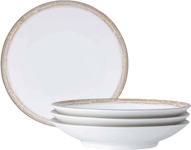 Raylan Pasta Bowls, Set of 4, Service For 4