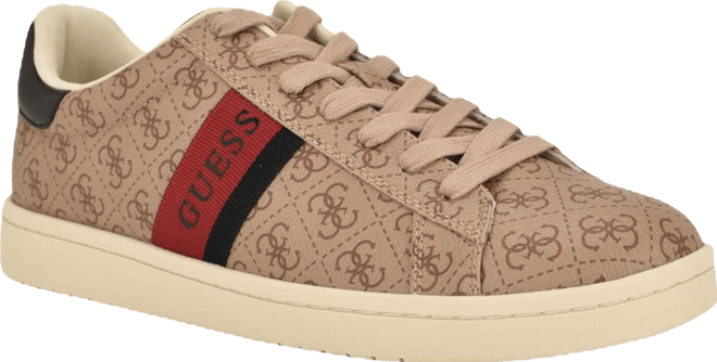 Men's Lawrenzz Branded Lace-Up Casual Sneakers