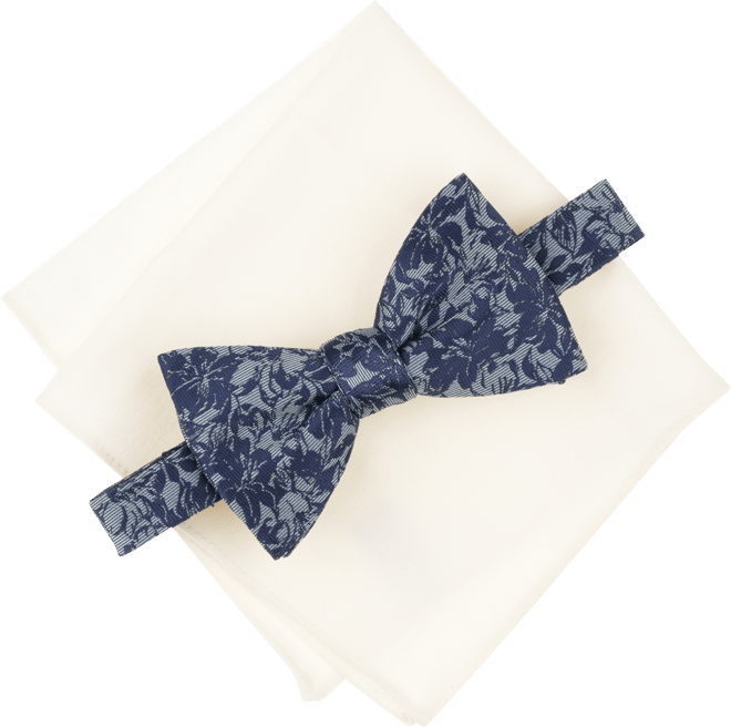 Men's Bow Tie and Pocket Square Set, Macy's Exclusive