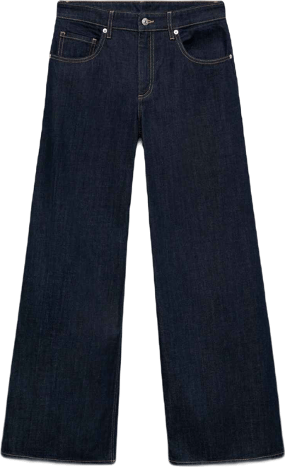 Women's Low-Rise Wide-Leg Jeans