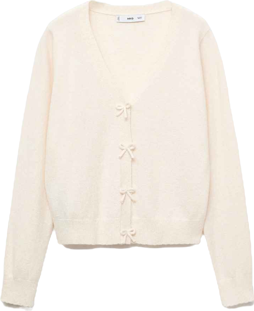 Women's V-Neck Wool-Blend Cardigan