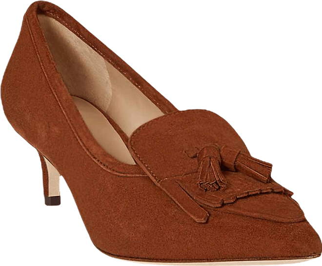 Women's Adrienne Suede Kiltie Pumps