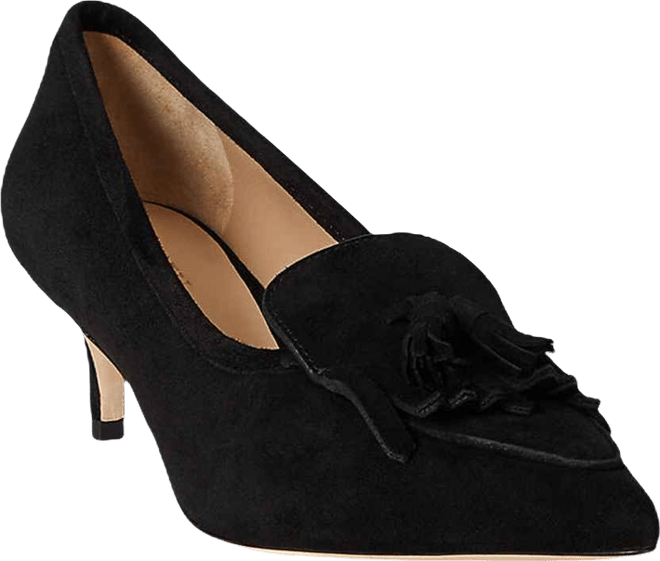 Women's Adrienne Suede Kiltie Pumps