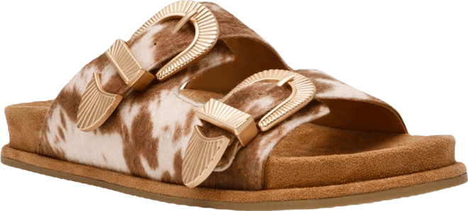 Women's Percy Double Buckle Footbed Sandals