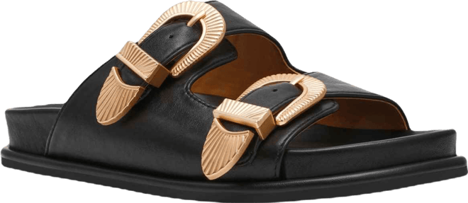 Women's Percy Double Buckle Footbed Sandals