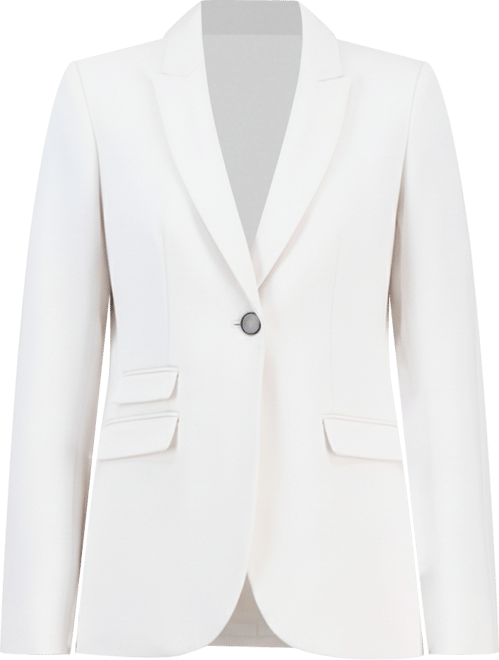Women's Notched Collar One-Button Blazer, Macy's Exclusive