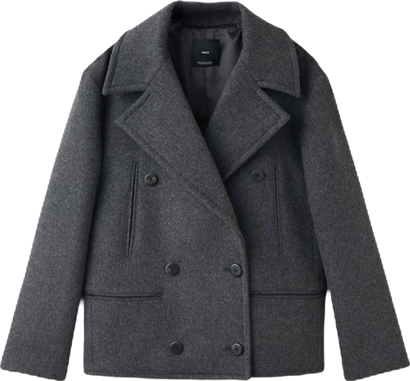 Women's Double-Breasted Wool Coat