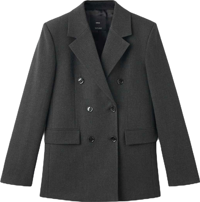 Women's Double-Breasted Suit Blazer